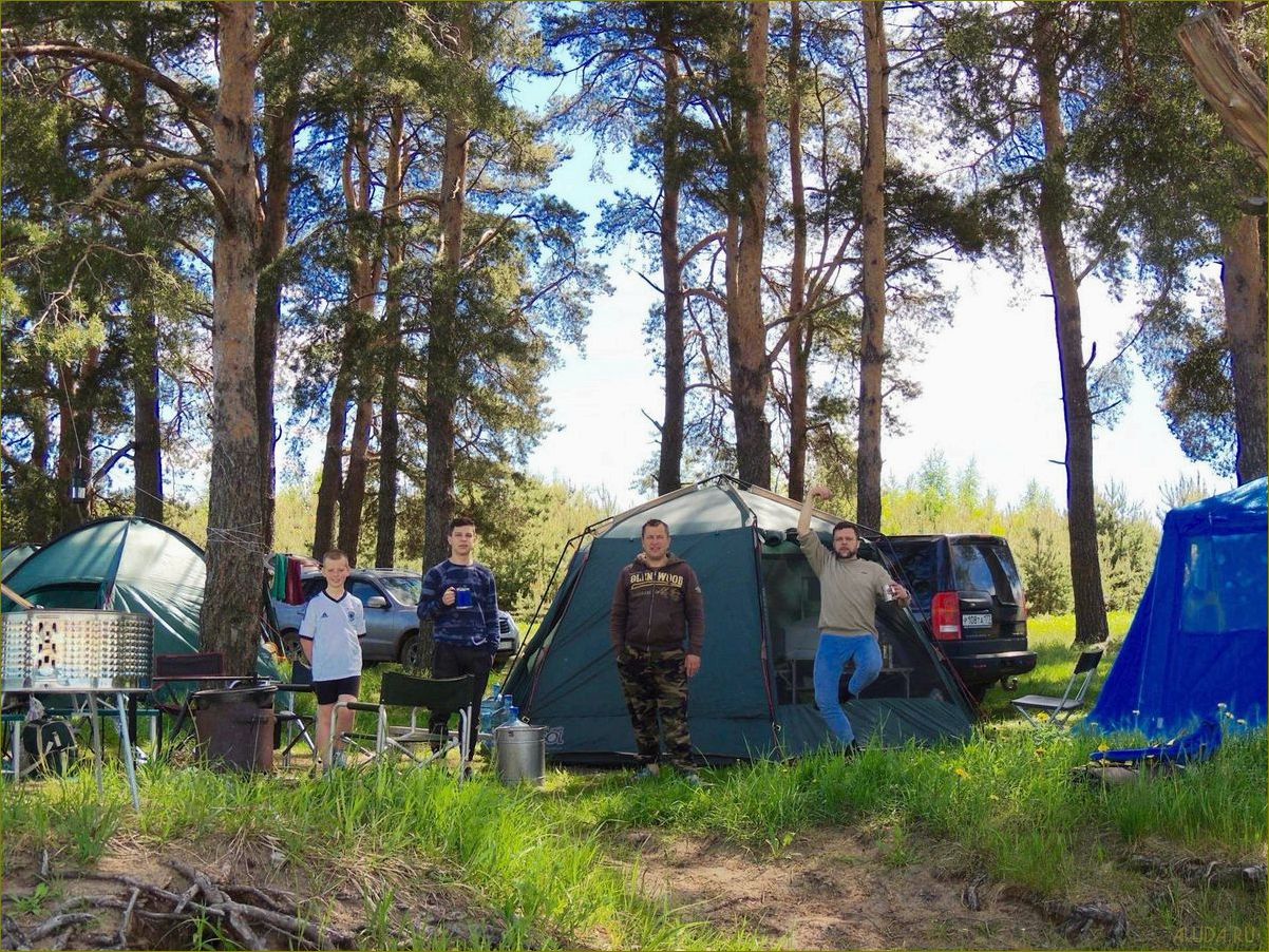 Отдых на Волге с палатками в Ивановской области — идеальное место для незабываемых приключений в окружении природы