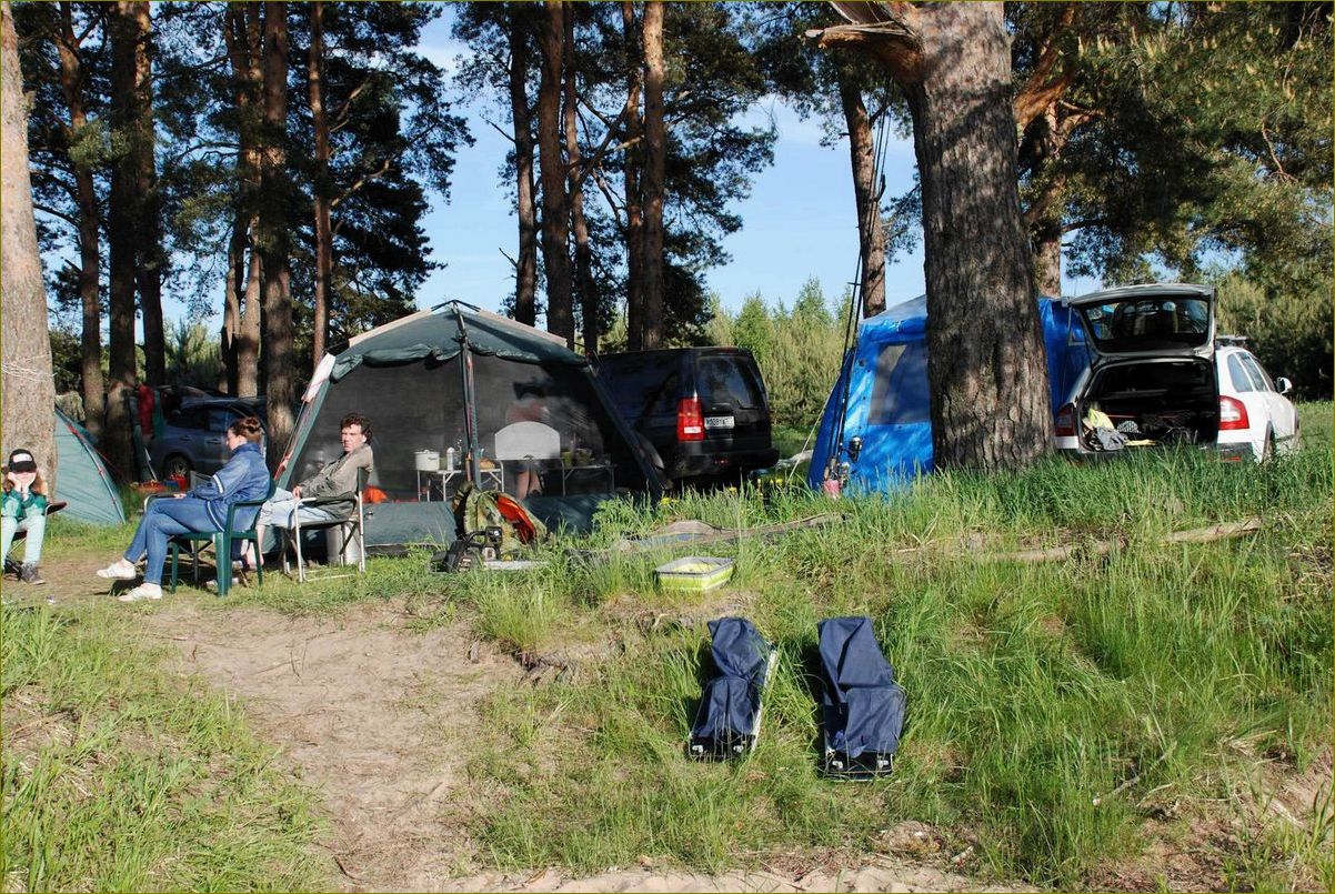 Отдых на Волге с палатками в Ивановской области — идеальное место для незабываемых приключений в окружении природы