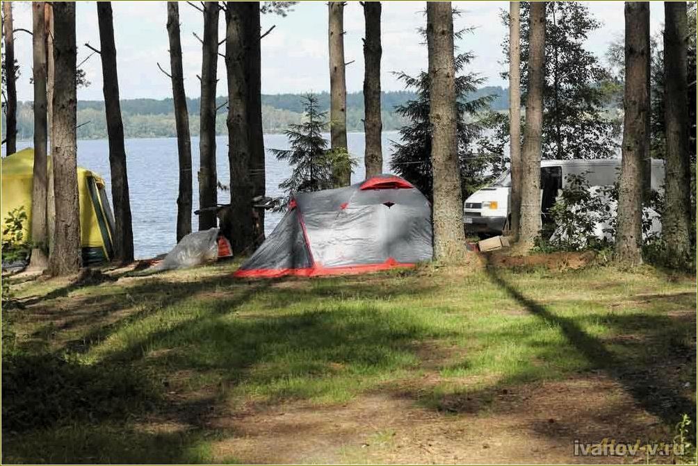 Озера Тверской области: отдых с палатками