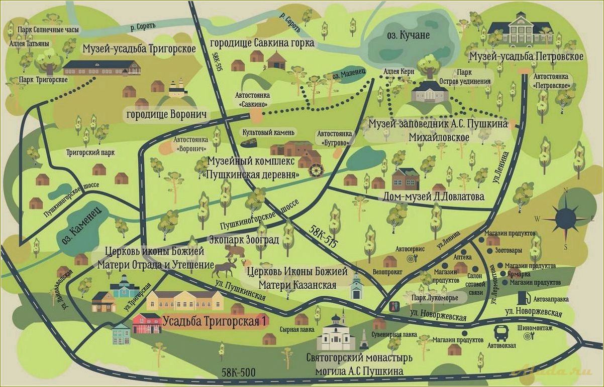 (пушкиногорье, псковской, области, удивительные, достопримечательности) Пушкиногорье Псковской области — удивительные достопримечательности, наследие Пушкина и уникальная природа
