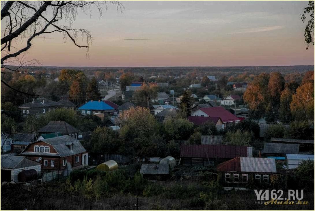 Рязанская область — кадом достопримечательности, которые никого не оставят равнодушными