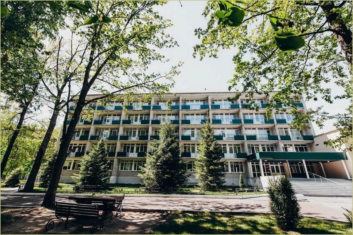 Тамбовская область: пансионаты и дома отдыха