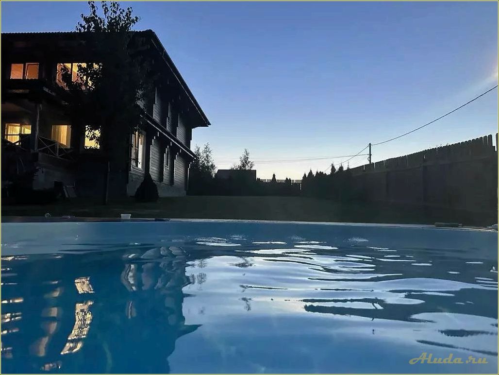 Тульская область: дома отдыха с бассейном