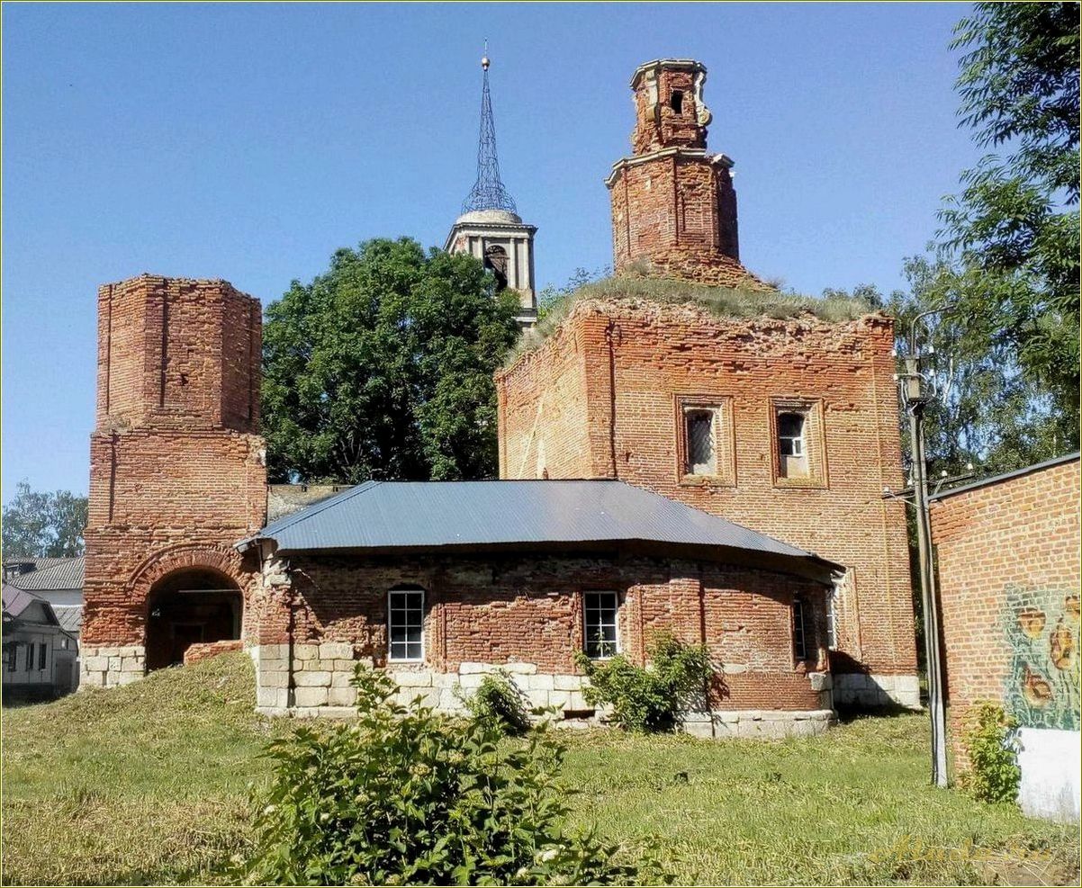 Тульская область достопримечательности и красоты