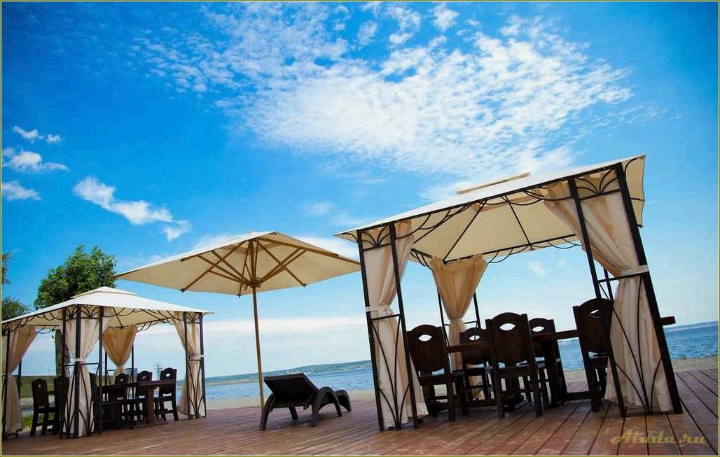 Отдых на берегу Волги в Ульяновской области