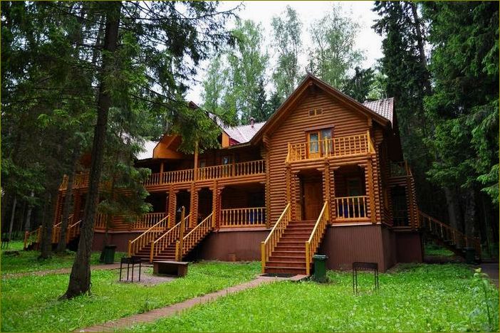 (база, отдыха, коттеджах, московской, области) База отдыха на коттеджах в Московской области — комфорт, природа и отличное времяпровождение
