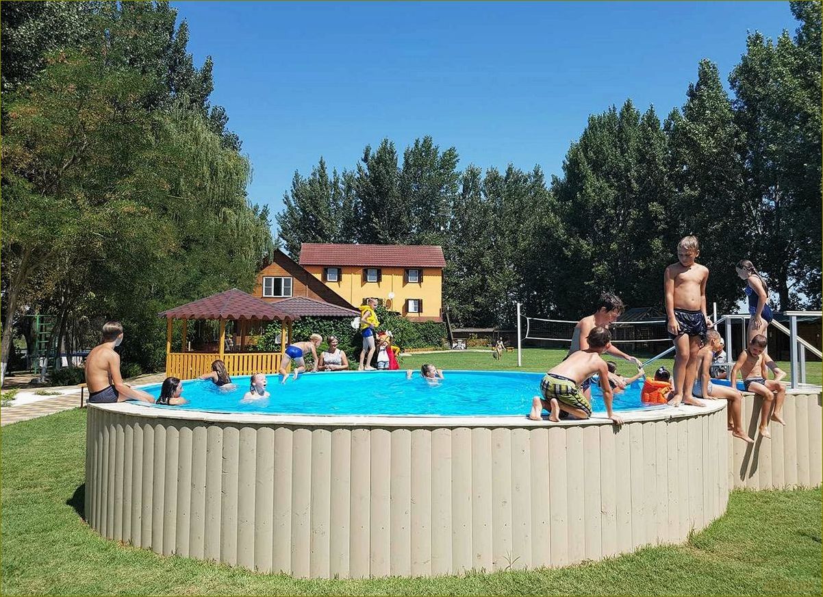 Уникальная база отдыха на острове Колочный в прекрасной Астраханской области — идеальное место для отдыха и развлечений