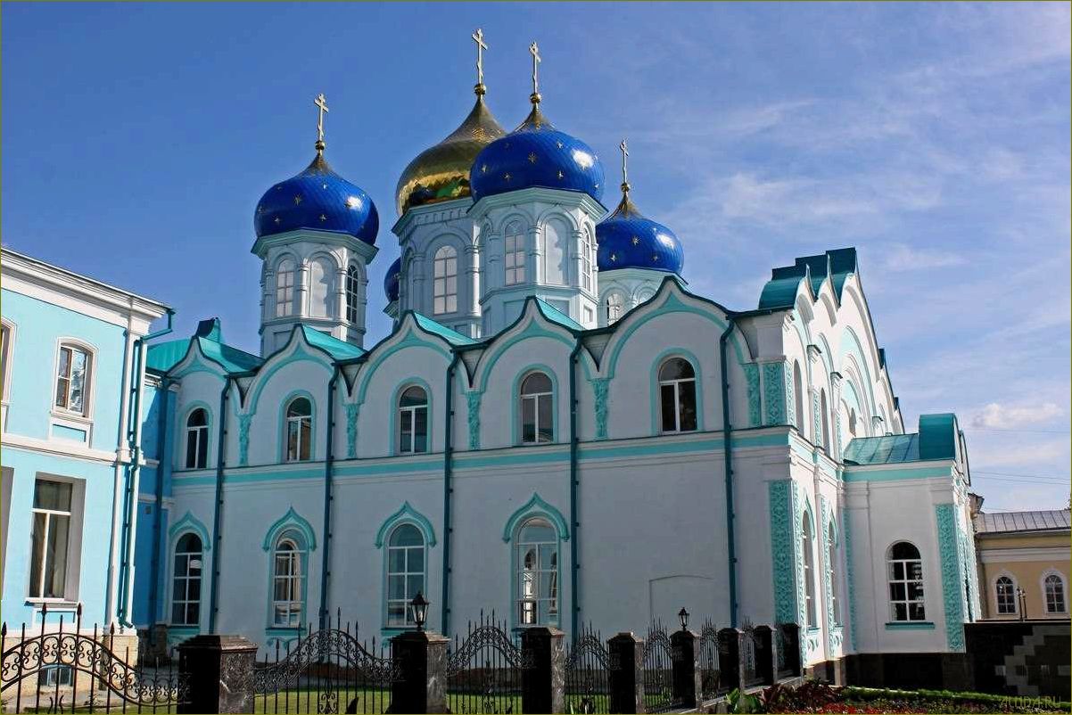 Путеводитель по достопримечательностям Липецкой области — список и описание самых интересных мест Задонска и его окрестностей