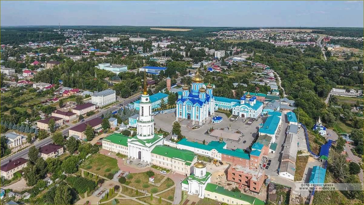 Путеводитель по достопримечательностям Липецкой области — список и описание самых интересных мест Задонска и его окрестностей