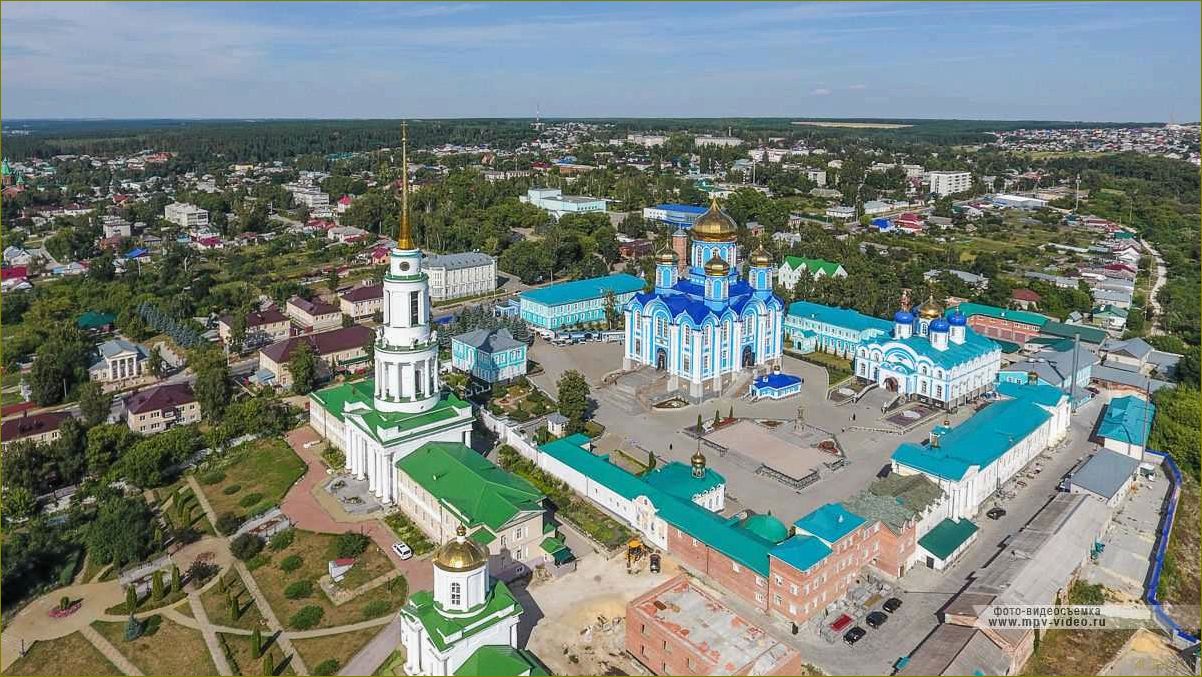 Путеводитель по достопримечательностям Липецкой области — список и описание самых интересных мест Задонска и его окрестностей