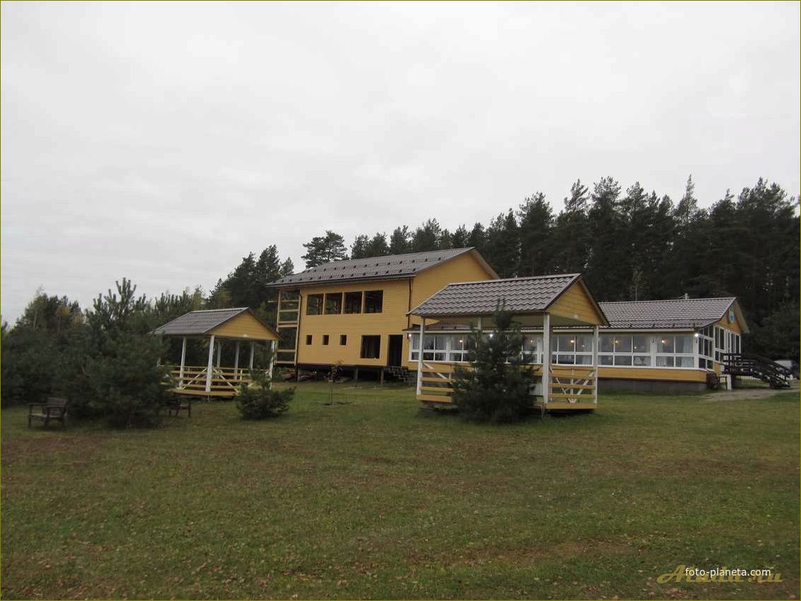 Отдых в Новгородской области — уютная база отдыха 