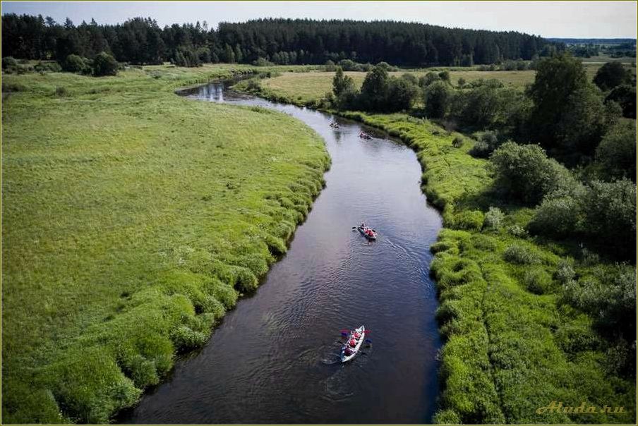 Отдых на реке в Тверской области