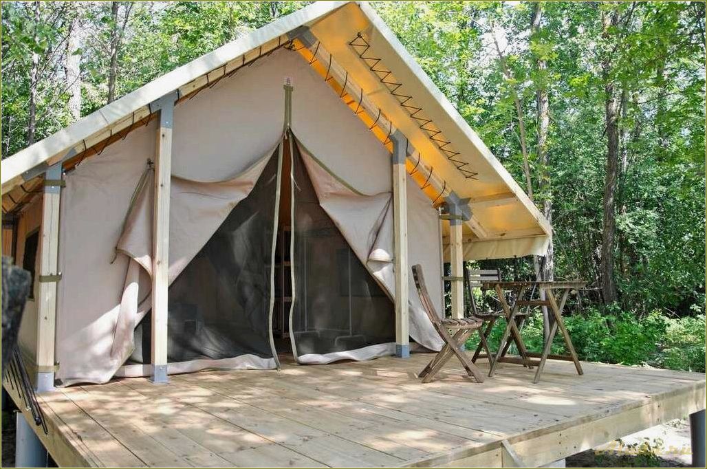 Приятный отдых на берегу Волги: посещение кемпинга в Саратовской области