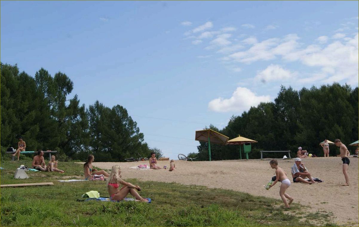 Отдых на пляжах Вологодской области — наслаждайтесь солнцем и песчаными берегами