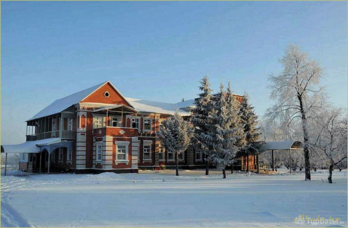 Отдых в Тамбовской области недорого