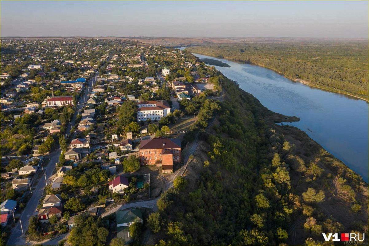 Отдых на Дону Серафимович Волгоградской области — лучшие места для отдыха, развлечения и экскурсии