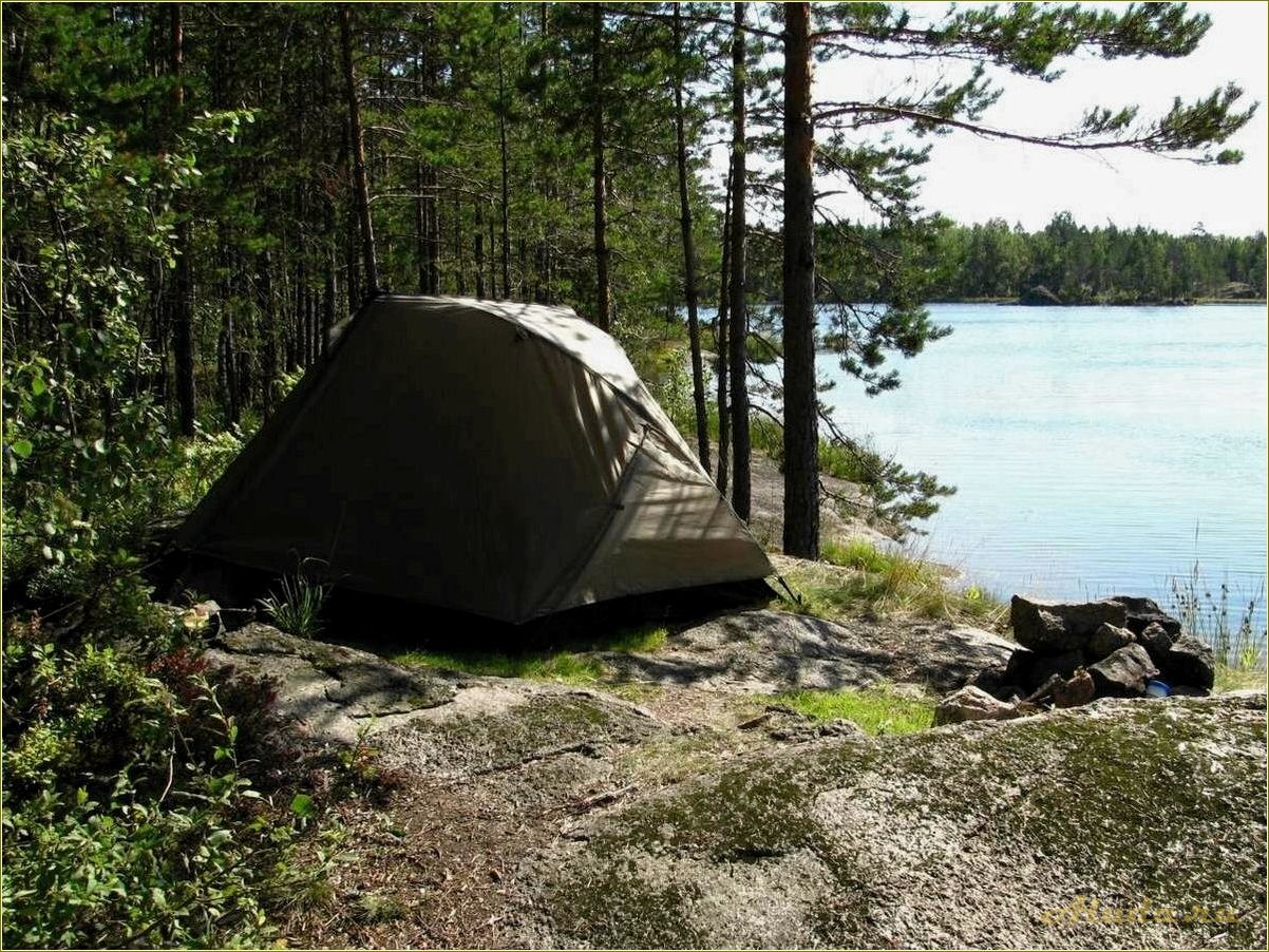 Озера Свердловской области для отдыха с палатками