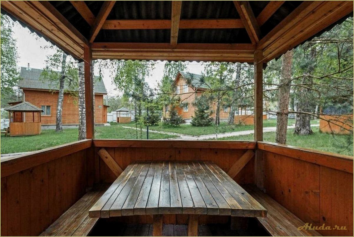 Тульская область: база отдыха 