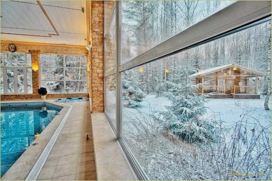 Отдых в Тверской области с бассейном