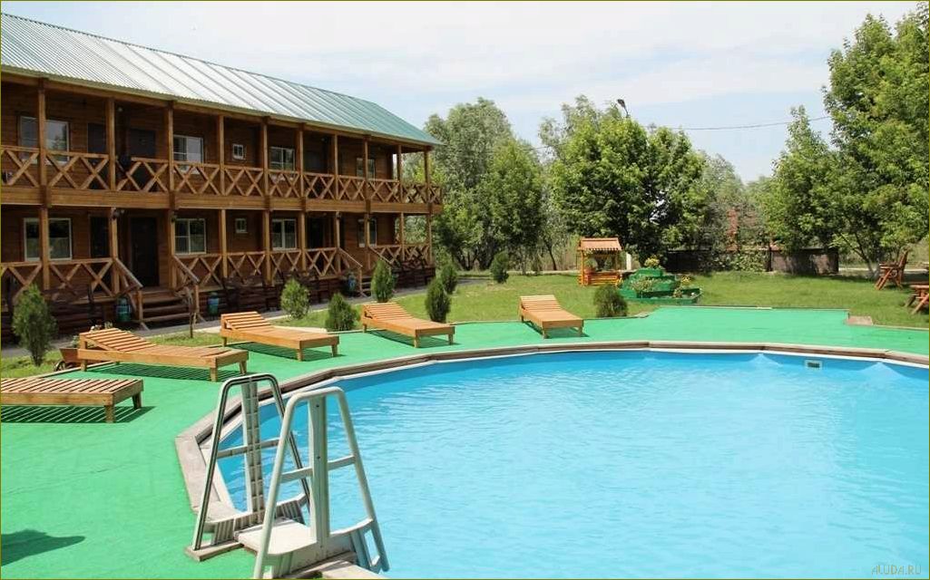 Уникальная база отдыха в живописном садовом уголке Астраханской области, предлагающая незабываемые впечатления и комфортный отдых