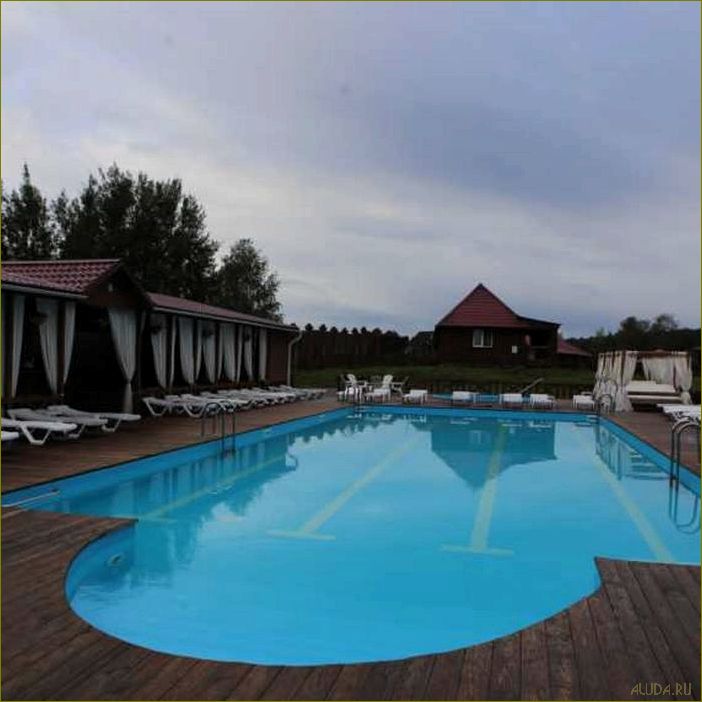 Липецкая область — идеальное место для недорогого отдыха в домах с бассейном