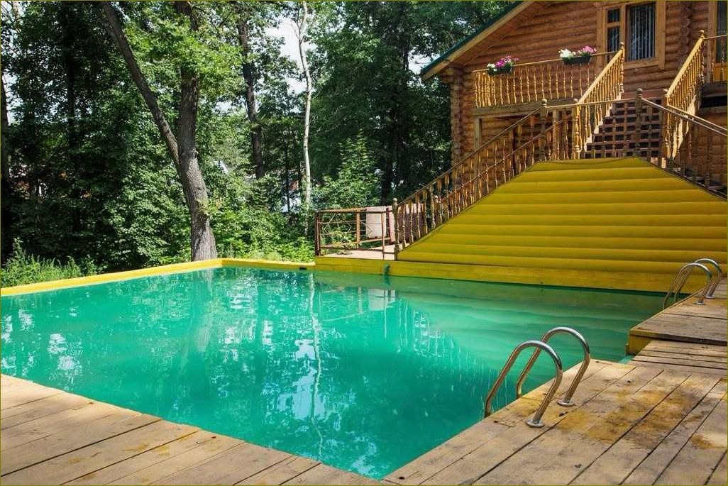 Липецкая область — идеальное место для недорогого отдыха в домах с бассейном