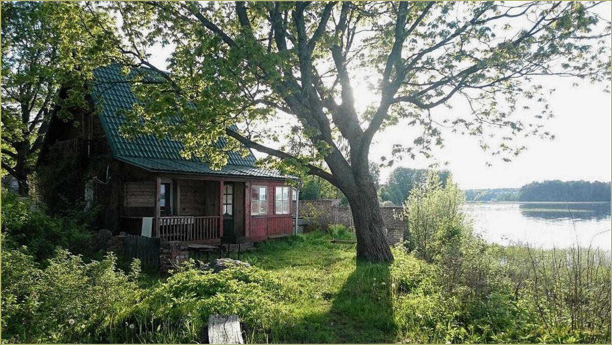 Недорогой отдых у озера Смоленская область