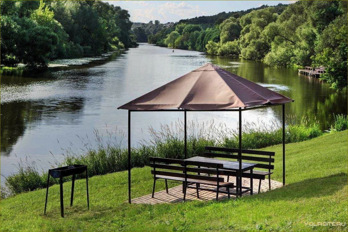 Отдых в орловской области — наслаждайтесь природой в уютной беседке
