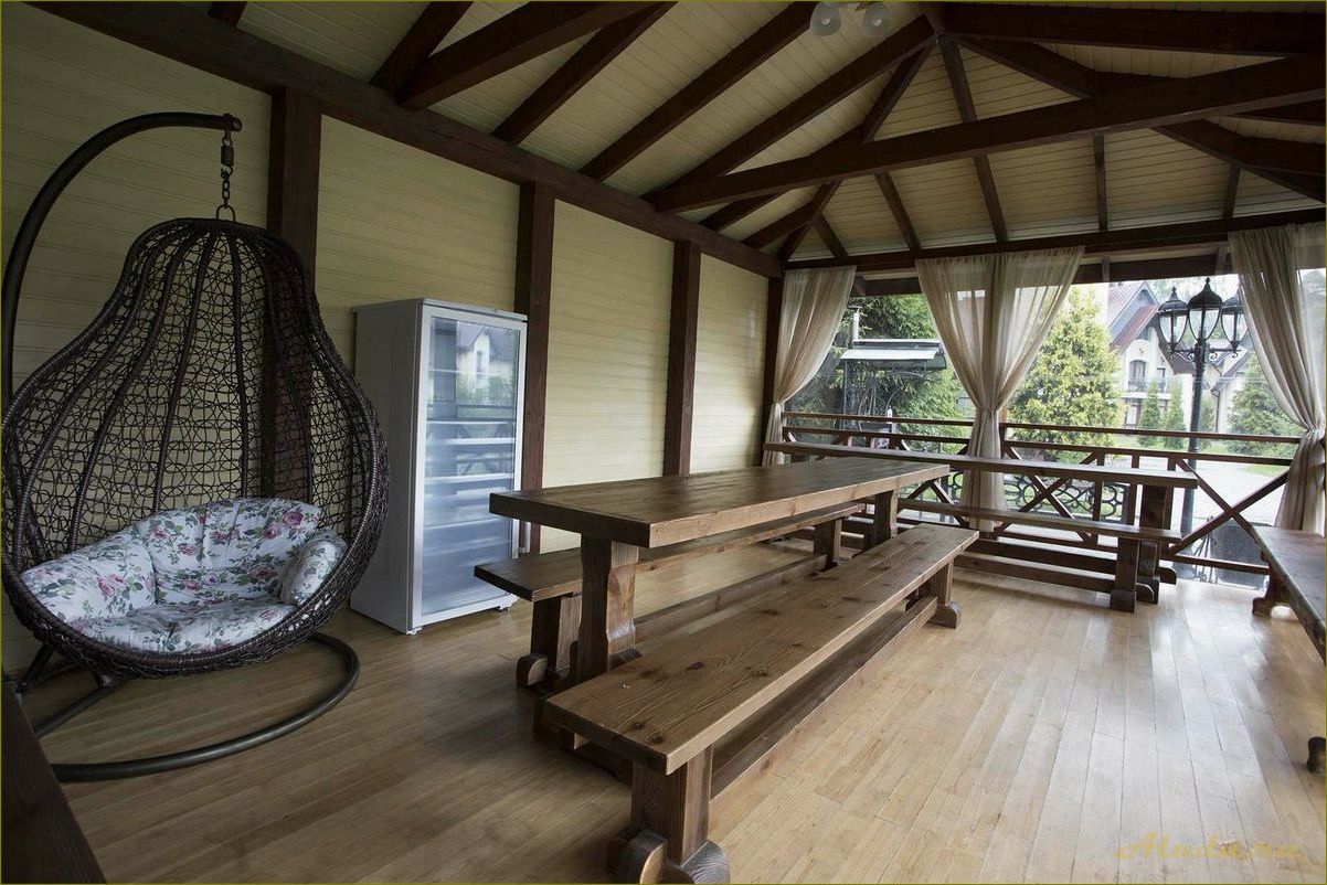 Отдых в орловской области — наслаждайтесь природой в уютной беседке