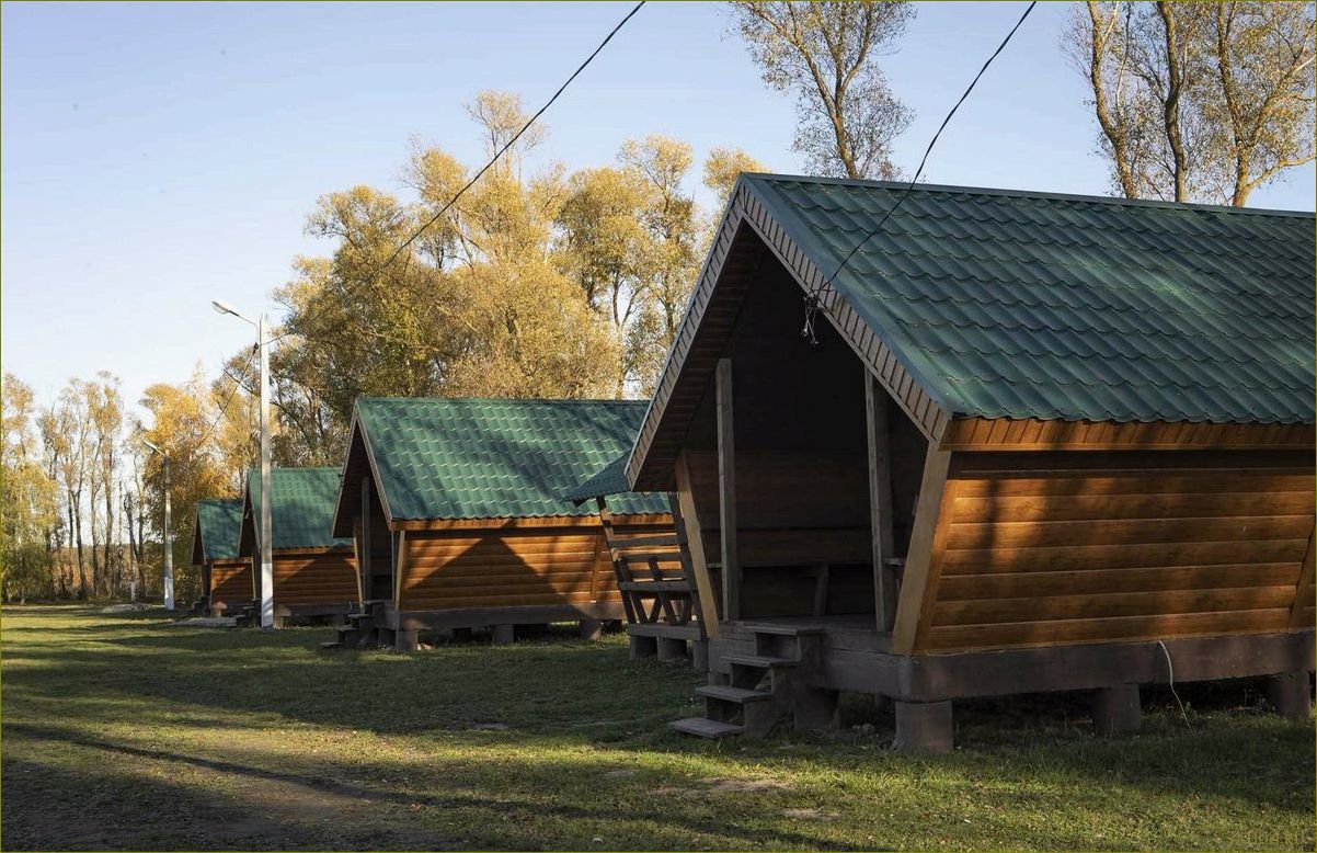 Отдых на базах отдыха Липецка и Липецкой области — лучшие варианты для полноценного отдыха и релаксации