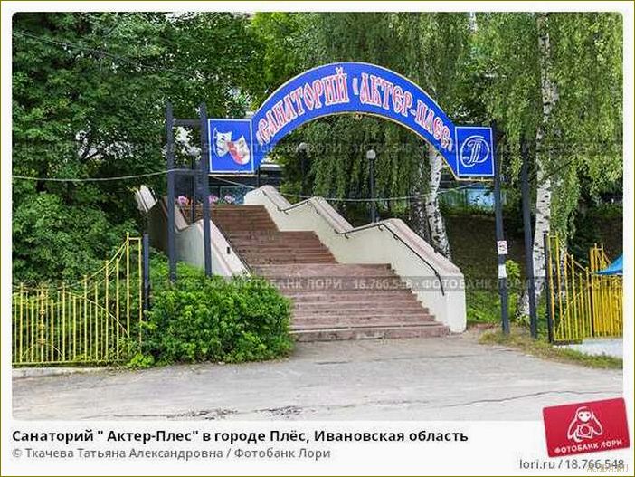 Отдых в плесе санаторий плес ивановская область — лучшие условия для восстановления здоровья и релаксации