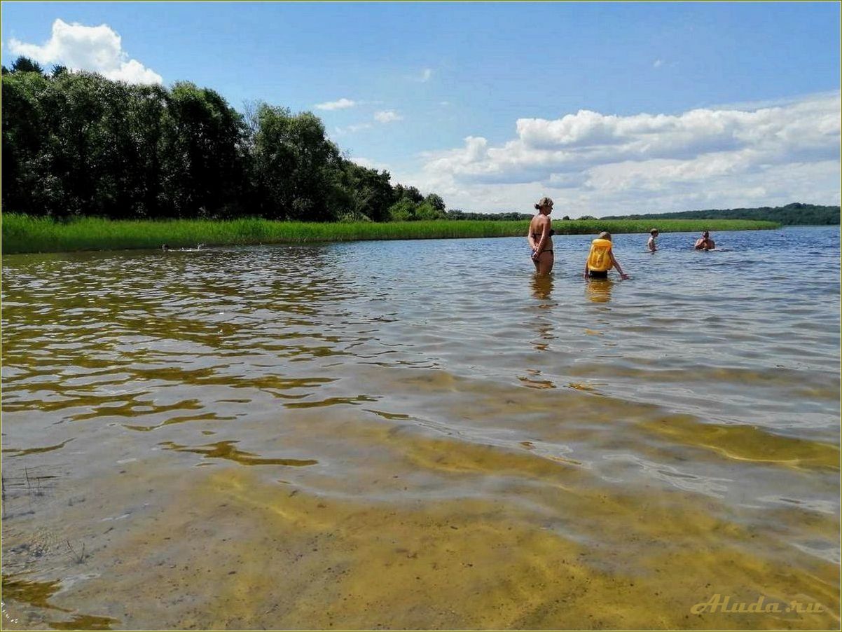 Отдых на озере Рутавечь в Смоленской области