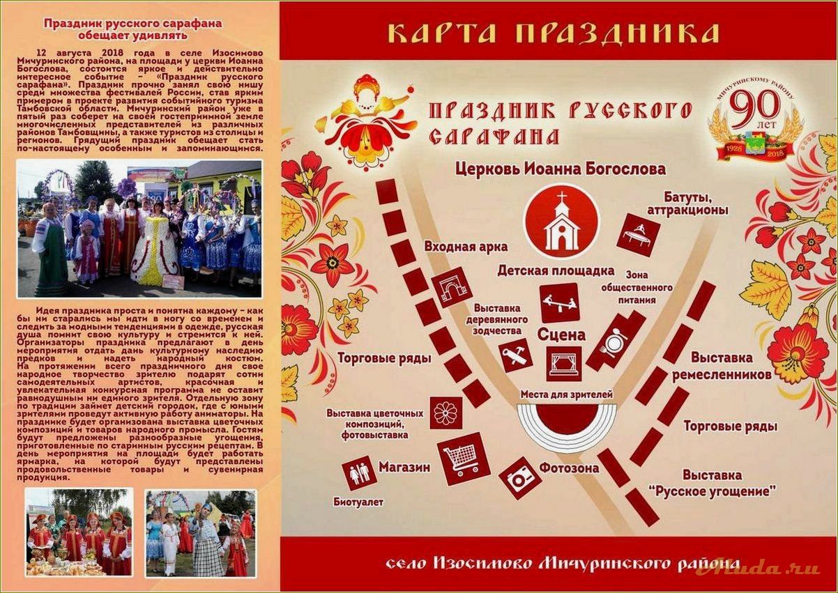 Программа развития туризма в Тамбовской области