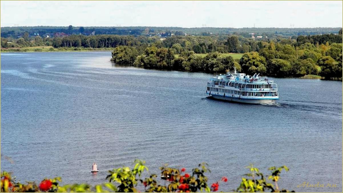 Река Волга в Тверской области: отдых на берегу