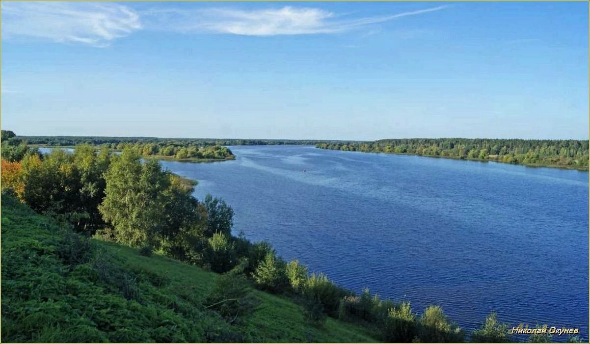 Река Волга в Тверской области: отдых на берегу