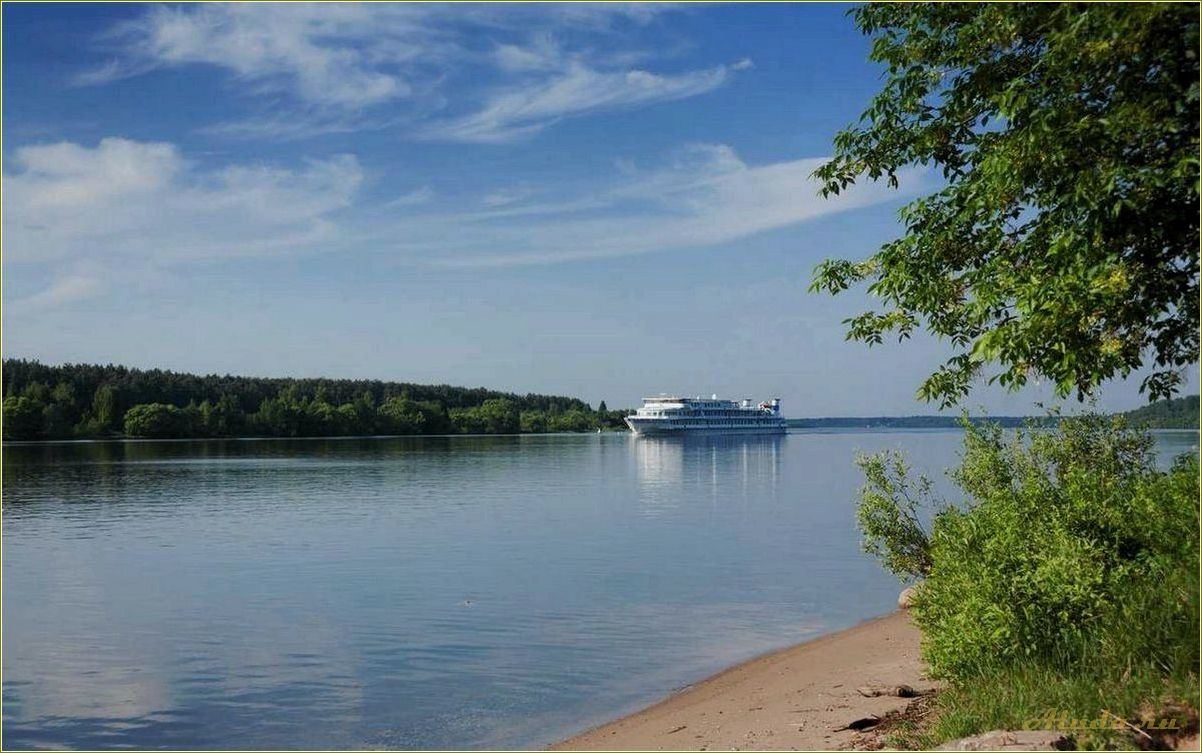 Река Волга в Тверской области: отдых на берегу