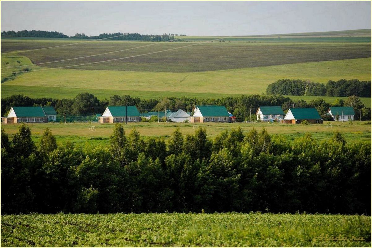 Село Ягодное в Самарской области — идеальное место для отдыха и базы отдыха в природной гармонии