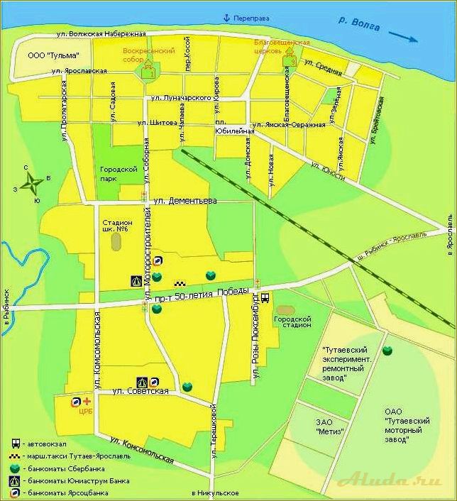 (тутаев, ярославская, область, достопримечательности, карта) Тутаев, Ярославская область: достопримечательности и карта