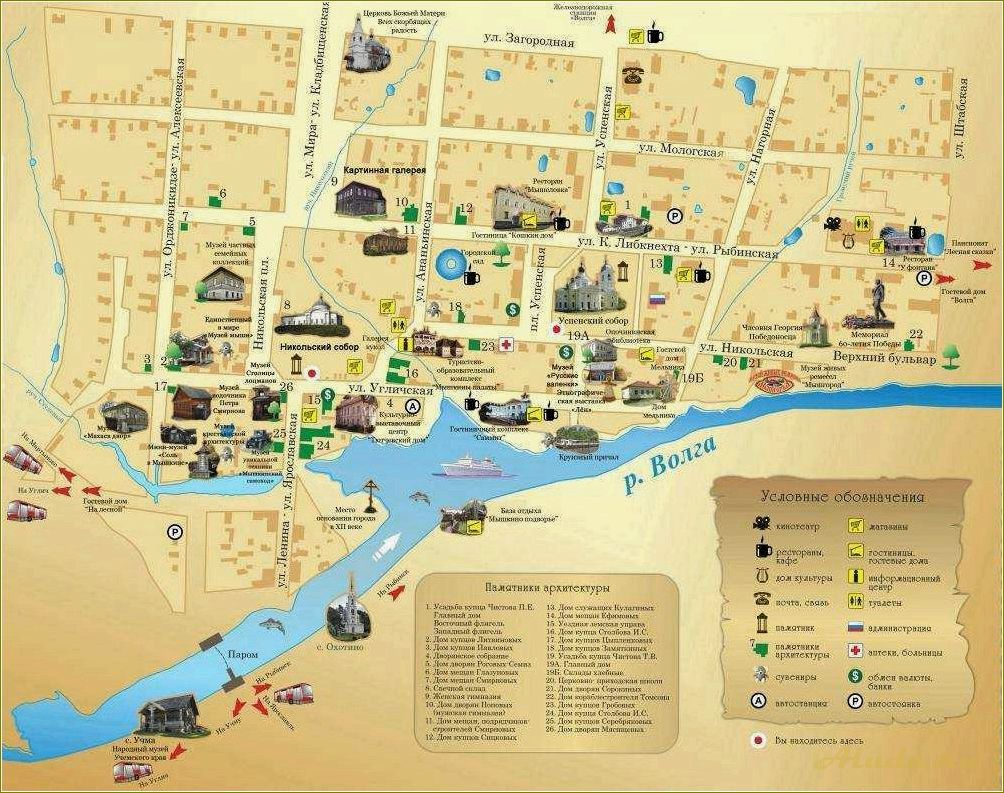 (тутаев, ярославская, область, достопримечательности, карта) Тутаев, Ярославская область: достопримечательности и карта