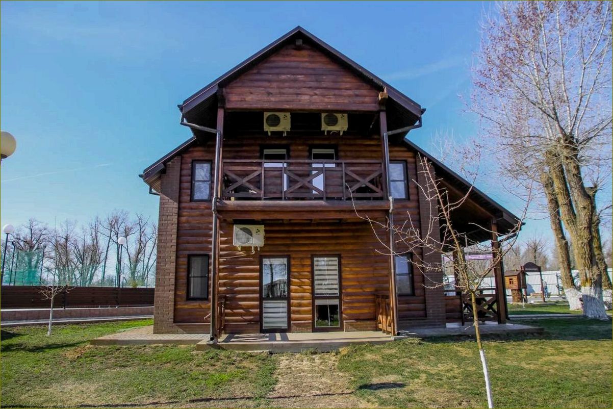 Уникальная база отдыха в живописном уголке Дубовки, расположенной в Волгоградской области 