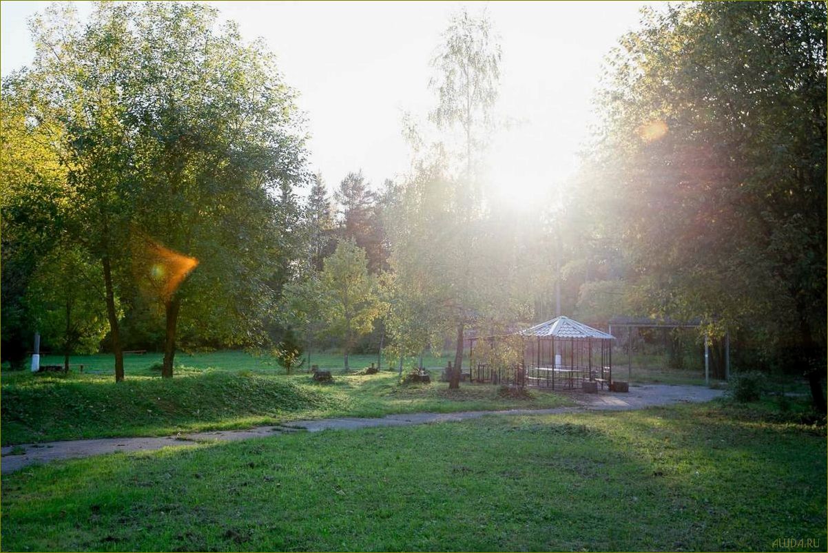 Уникальное место для отдыха в Можайске — дом отдыха в Московской области