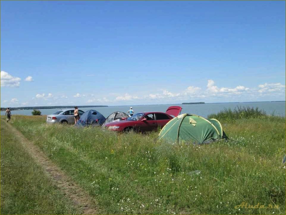 Новосибирская область — отдых с палатками на берегах Обского моря