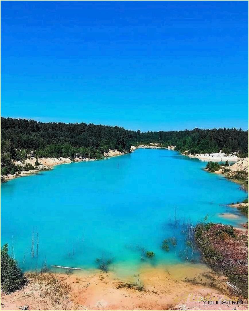 Отдых у голубых озер Челябинской области