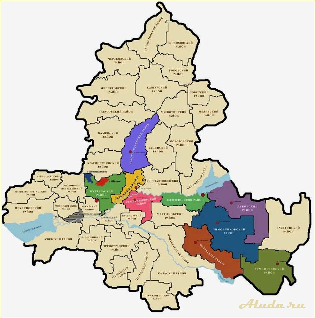 Путешествуйте и наслаждайтесь отдыхом на прекрасных территориях ростовской области