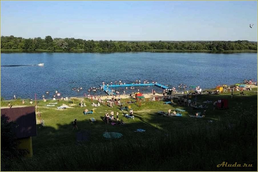 Отдых в Тамбовской области с пляжем
