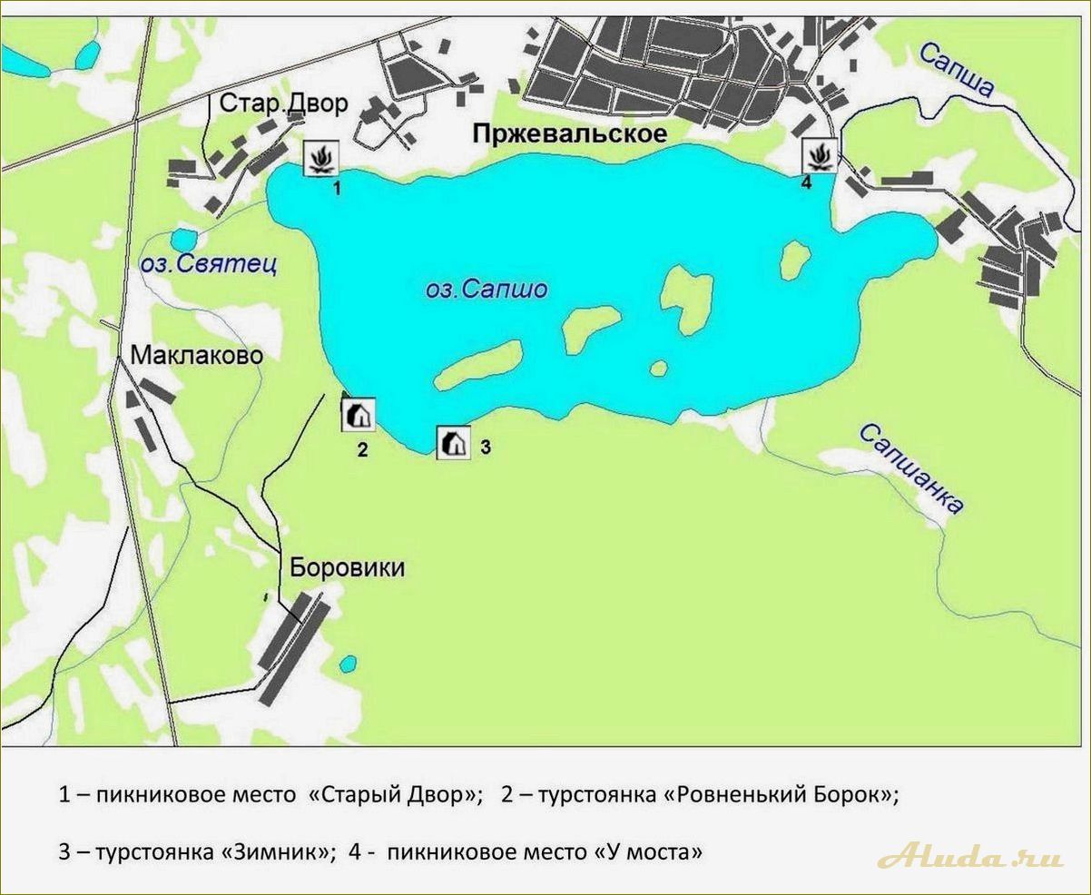 Озеро Сапшо: отдых с палатками в Смоленской области