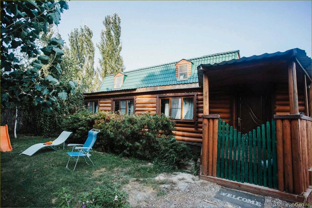 Поселок станья Астраханской области — идеальное место для базы отдыха и релаксации