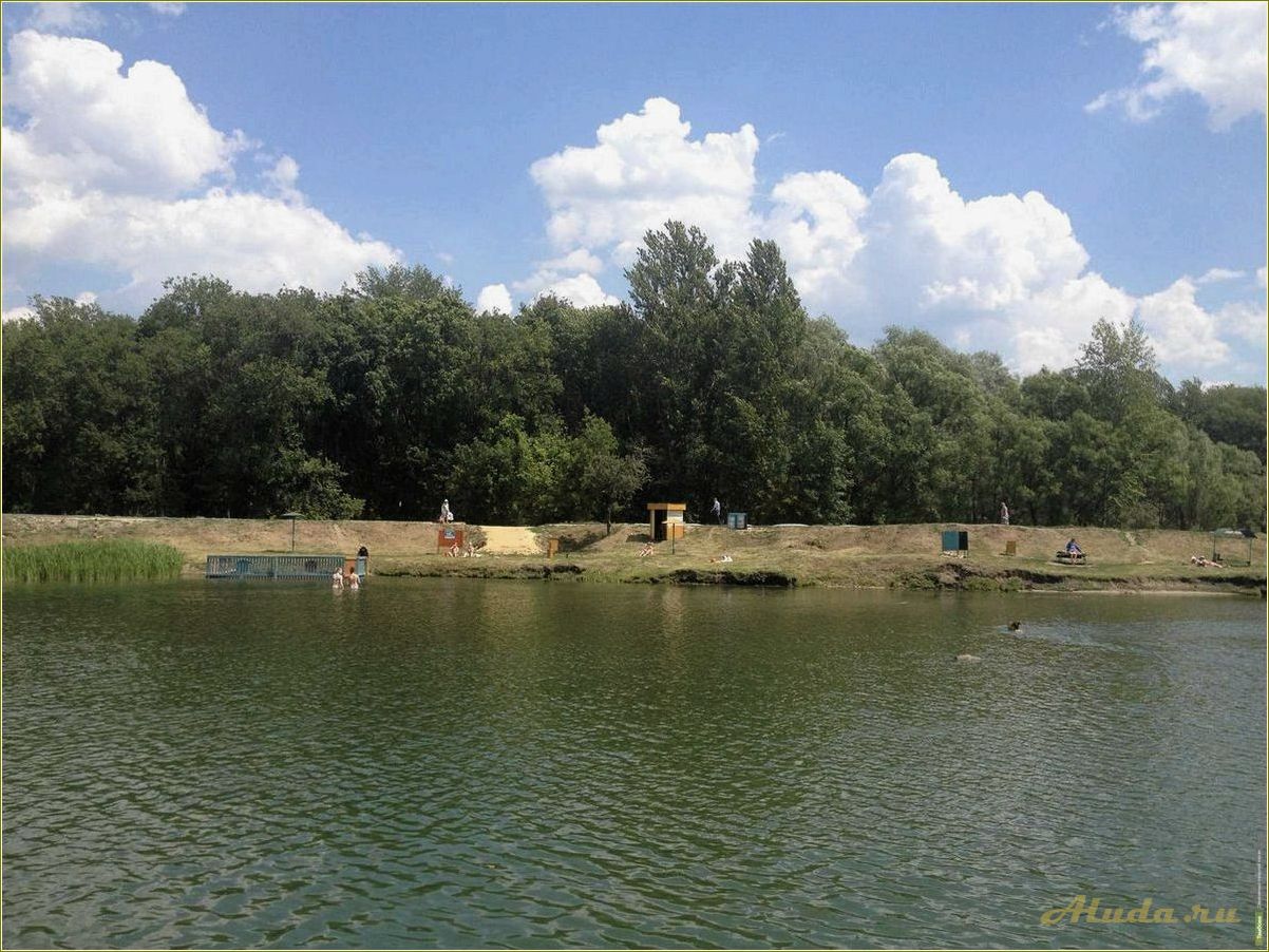 (пруды, отдыха, тамбовской, области) Пруды для отдыха в Тамбовской области