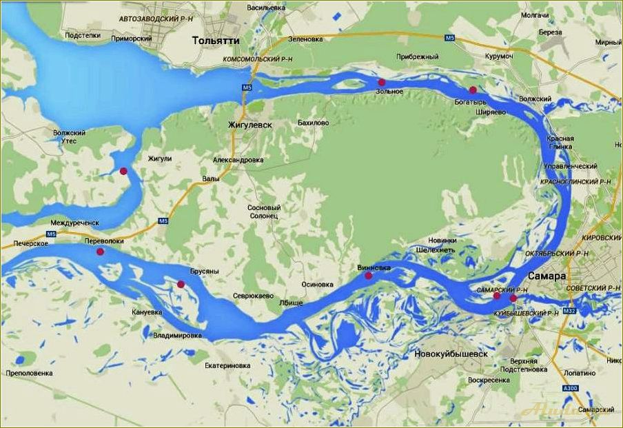 Лучшие реки Самарской области для семейного отдыха и активного времяпрепровождения