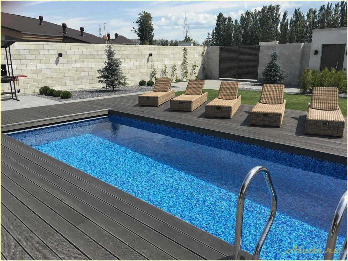 Отдых с бассейном в Ульяновской области: лучшие места для активного отдыха и релаксации